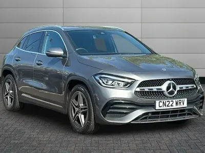 Used Mercedes GLA200 AMG Line Premium 163 HP (119 kW) 2022 Mountain grey SUV