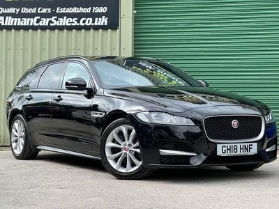 Usado Jaguar XF Sportbrake R-Sport 180 HP (132 kW) 2018 Preto Carrinha
