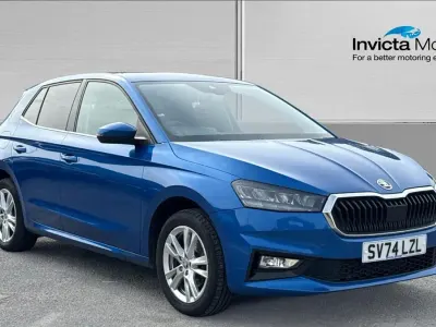 Used Skoda Fabia SE L 116 HP (85 kW) 2024 Blue Hatchback