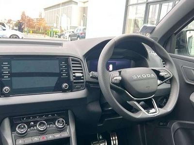 Used Skoda Karoq SportLine 150 HP (110 kW) 2025 Moon white metallic SUV