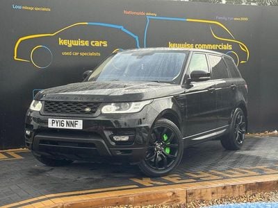 Black Used 2016 Land Rover Range Rover Sport HSE SUV | £17,790 (Good price)