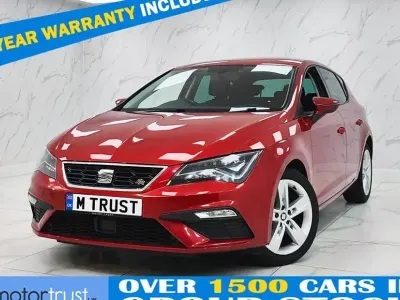 Used Seat Leon FR 130 HP (95 kW) 2019 Red Hatchback