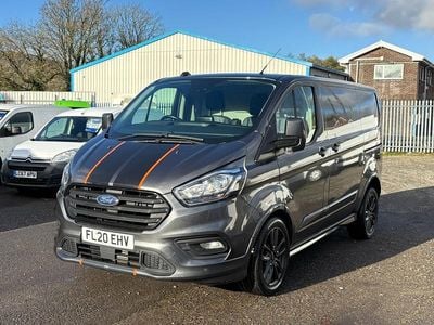 Usado Ford Transit Custom Sport 185 HP (136 kW) 2020 Cinzento Van