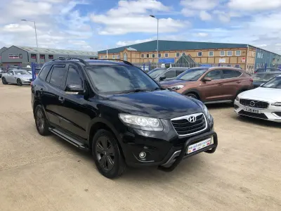 Used Hyundai Santa Fe Premium 197 HP (144 kW) 2012 Black SUV