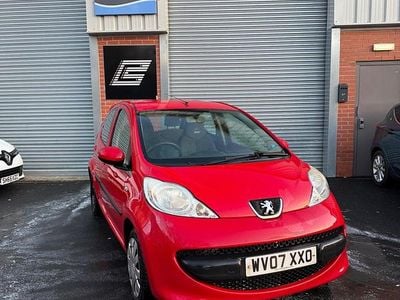 Red Used 2007 Peugeot 107 Hatchback | £1,195 (Fair price)
