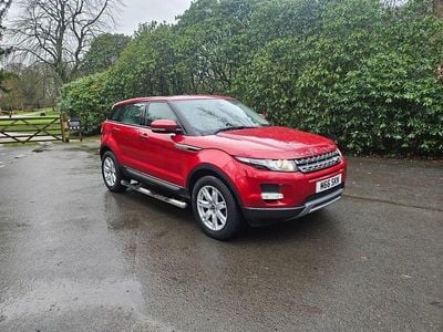 Used Land Rover Range Rover evoque Pure 190 HP (139 kW) 2013 Red SUV