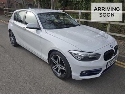 Used BMW 118 Sport Line 136 HP (100 kW) 2017 White Hatchback