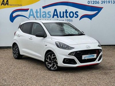 White Used 2022 Hyundai i10 N Line Hatchback | £12,100 (A bit pricey)