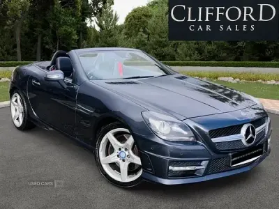 Usado Mercedes SLK250 AMG 2013 Cinzento Cabrios