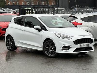 Used Ford Fiesta ST-Line 100 HP (73 kW) 2017 White Hatchback