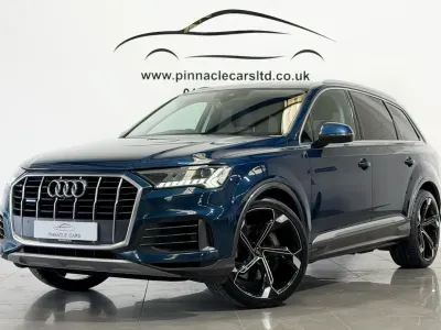 Used Audi Q7 Sport 231 HP (169 kW) 2020 Blue SUV