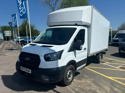 Used Ford Transit 130 HP (95 kW) 2022 White Cabriolet