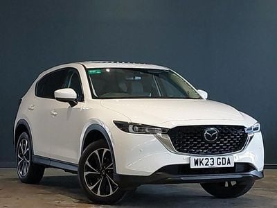 White Used 2023 Mazda CX-5 Exclusive-Line SUV | £22,998 (Fair price)