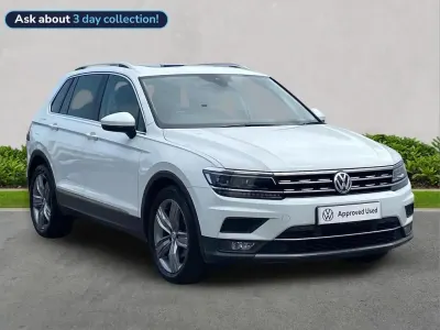 Used VW Tiguan SEL 150 HP (110 kW) 2019 White SUV