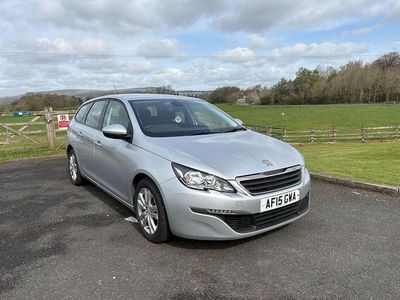Second-hand Peugeot 308 SW Active 2015 Argintiu Break