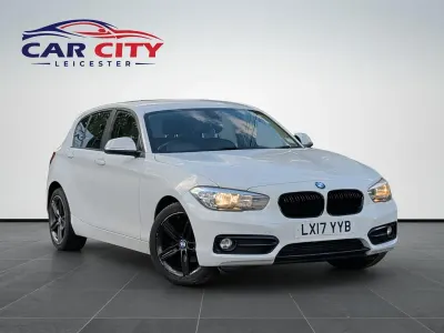 Used BMW 116 Sport Line 2017 White Hatchback