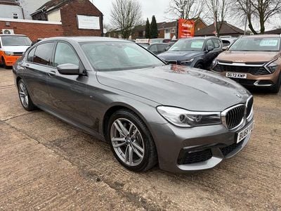 Used BMW 740L M Sport 320 HP (235 kW) 2018 Grey Sedan
