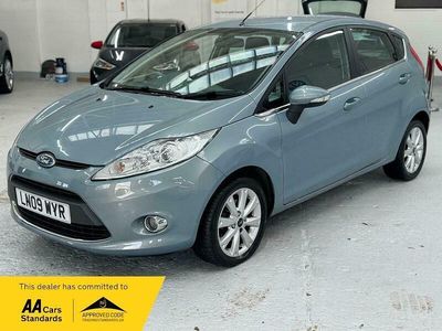 Blue Used 2009 Ford Fiesta Zetec Hatchback | £3,750 (A bit pricey)