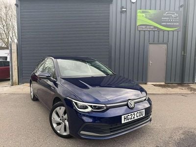 Used VW Golf VIII Style 150 HP (110 kW) 2022 Blue Hatchback