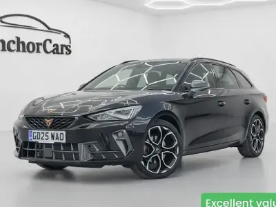 Used Cupra Leon 150 HP (110 kW) 2025 Black Estate