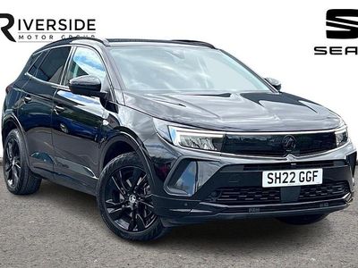 Used Vauxhall Grandland X GS Line 225 HP (165 kW) 2022 Black SUV