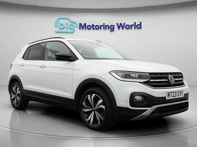 Used VW T-Cross Black Edition 110 HP (80 kW) 2023 White SUV