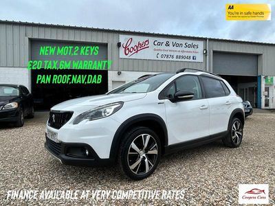 Used Peugeot 2008 GT-line 2017 White SUV