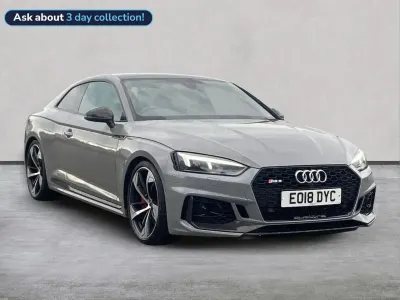 Begagnad Audi RS5 Comfort 450 HK (330 kW) 2018 Grå Sportkupé