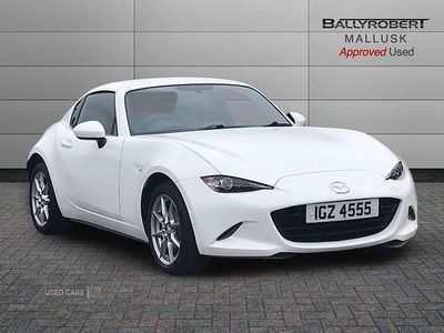 Used Mazda MX5 131 HP (96 kW) 2018 White Cabriolet