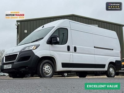 Used Peugeot Boxer Premium 140 HP (102 kW) 2023 White Van