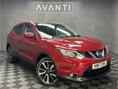 Begagnad Nissan Qashqai Tekna 110 HK (80 kW) 2017 Röd SUV