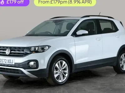 Used VW T-Cross SE 95 HP (69 kW) 2023 White SUV