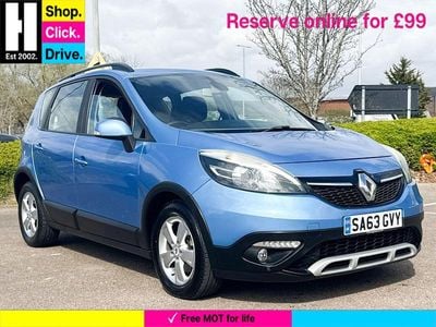 Used Renault Scénic III Dynamique 110 HP (80 kW) 2013 Blue MPV