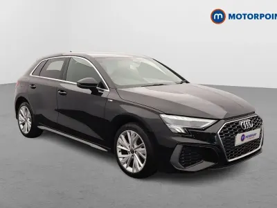 Used Audi A3 e-tron S-Line 2022 Black Hatchback
