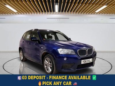 Blue Used 2013 BMW X3 M Sport SUV | £8,899 (Good price)