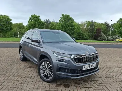 Begagnad Skoda Kodiaq SE L Executive 110 HK (80 kW) 2023 Grå SUV