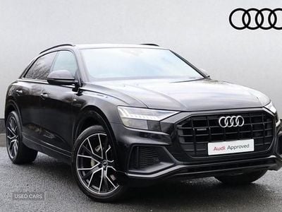 Used Audi Q8 Black Edition 340 HP (250 kW) 2021 Black SUV