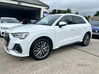 Used Audi Q3 S-Line 150 HP (110 kW) 2020 White SUV