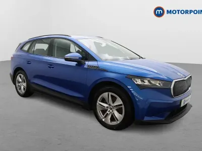 Used Skoda Enyaq iV ecoSuite 131 kW (179 HP) 2023 Blue SUV