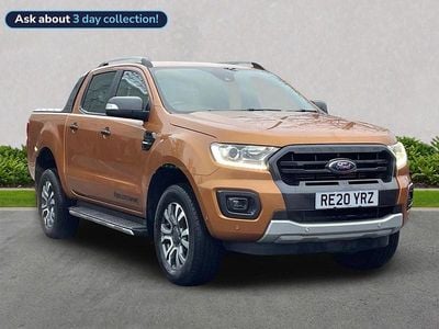 Used Ford Ranger Wildtrack 213 HP (156 kW) 2020 Orange Pickup