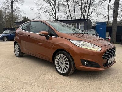 Used Ford Fiesta Zetec 82 HP (60 kW) 2017 Brown Hatchback