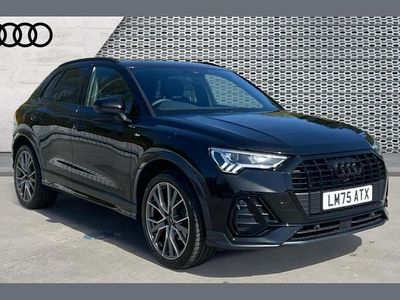 Used Audi Q3 Black Edition 150 HP (110 kW) 2025 Black SUV