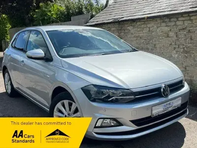 Używany VW Polo Match 95 KM (69 kW) 2020 Srebrny Hatchback