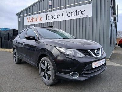 Used Nissan Qashqai N-Connecta 110 HP (80 kW) 2016 Black SUV