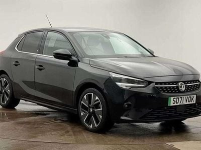 Used Vauxhall Corsa-e Elite 100 kW (136 HP) 2021 Black Hatchback