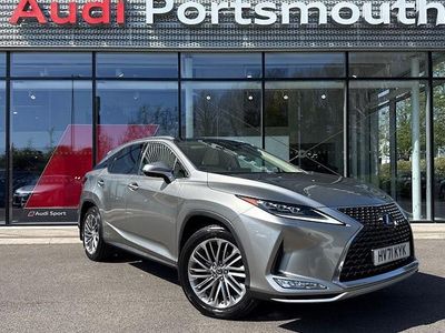 Used Lexus RX450h 313 HP (230 kW) 2021 Silver SUV