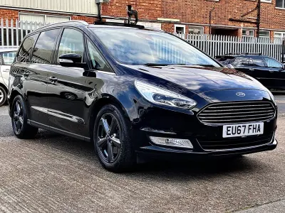 Begagnad Ford Galaxy Titanium X 2017 Svart Minibuss