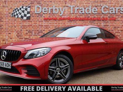 Used Mercedes C200 AMG Line Premium 2019 Red Coupe