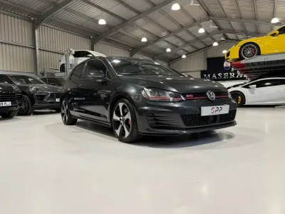 Begagnad VW Golf VII GTI 2014 Grå Halvkombi