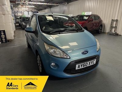 Blue Used 2010 Ford Ka Zetec Hatchback | £3,645 (Fair price)